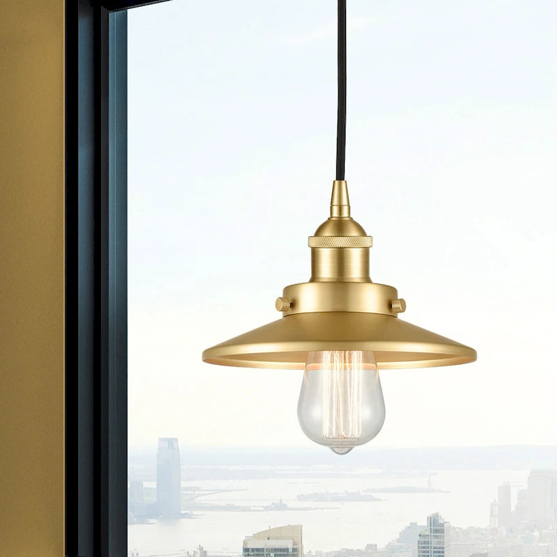 Innovations Lighting 616-1PH-6-8 Railroad Pendant Railroad 8  Wide