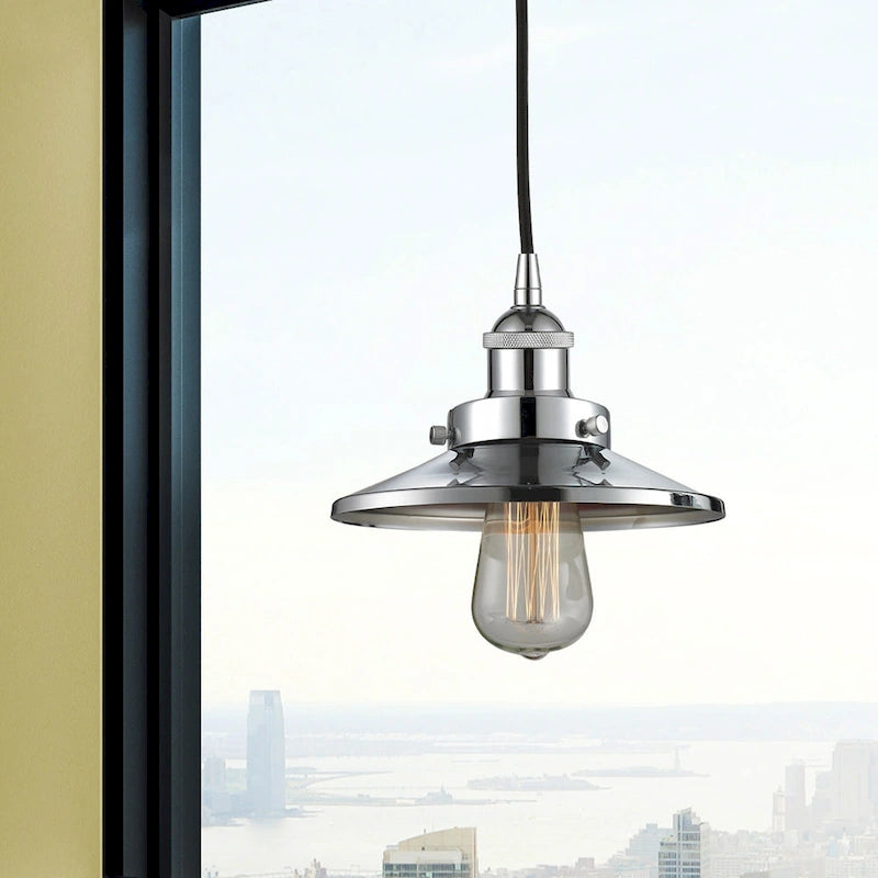 Innovations Lighting 616-1PH-6-8 Railroad Pendant Railroad 8  Wide