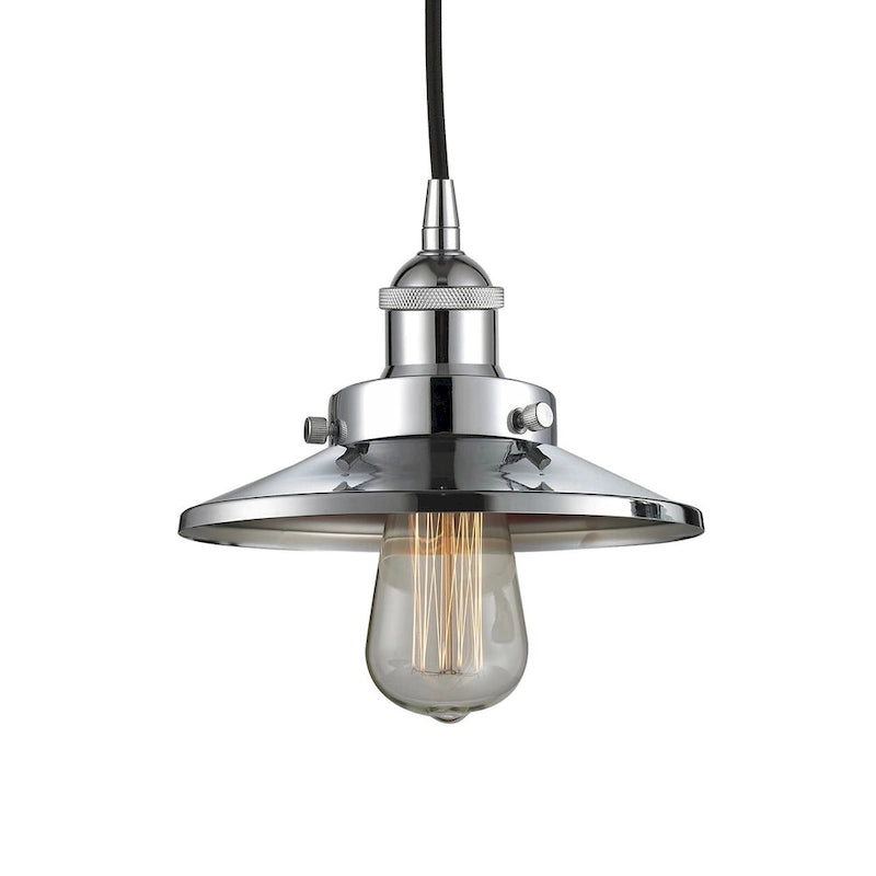 Innovations Lighting 616-1PH-6-8 Railroad Pendant Railroad 8  Wide