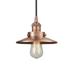 Innovations Lighting 616-1PH-6-8 Railroad Pendant Railroad 8  Wide