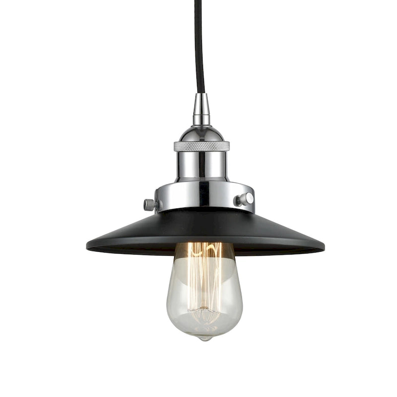 Innovations Lighting 616-1PH-6-8 Railroad Pendant Railroad 8  Wide