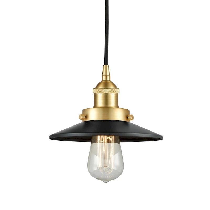 Innovations Lighting 616-1PH-6-8 Railroad Pendant Railroad 8  Wide