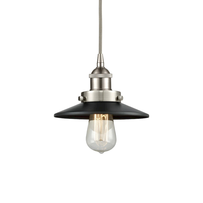 Innovations Lighting 616-1PH-6-8 Railroad Pendant Railroad 8  Wide