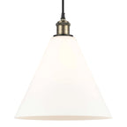 Innovations Lighting 516-1P-15-12 Berkshire Pendant Berkshire 12  Wide