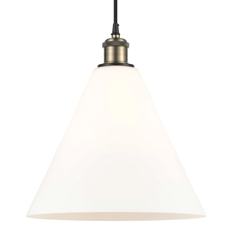 Innovations Lighting 516-1P-15-12 Berkshire Pendant Berkshire 12  Wide
