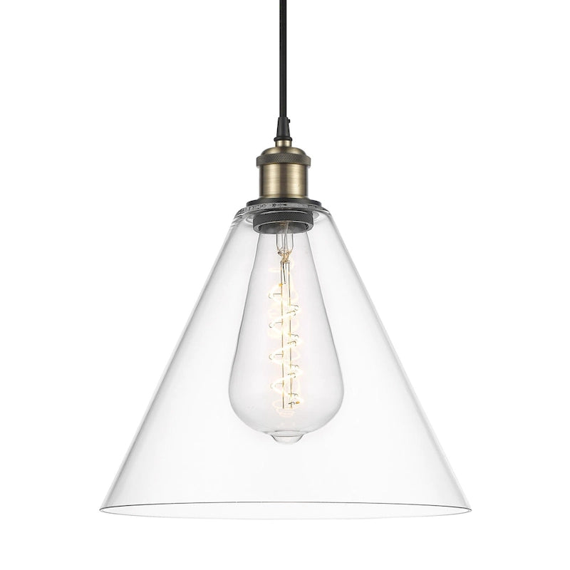 Innovations Lighting 516-1P-15-12 Berkshire Pendant Berkshire 12  Wide