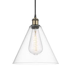 Innovations Lighting 516-1P-15-12 Berkshire Pendant Berkshire 12  Wide