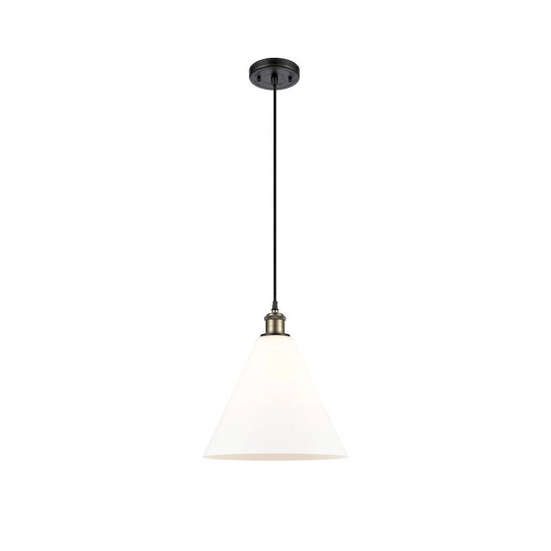 Innovations Lighting 516-1P-15-12 Berkshire Pendant Berkshire 12  Wide
