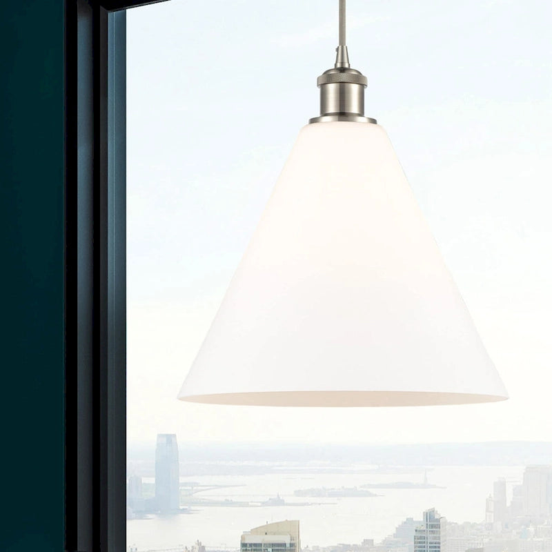 Innovations Lighting 516-1P-15-12 Berkshire Pendant Berkshire 12  Wide