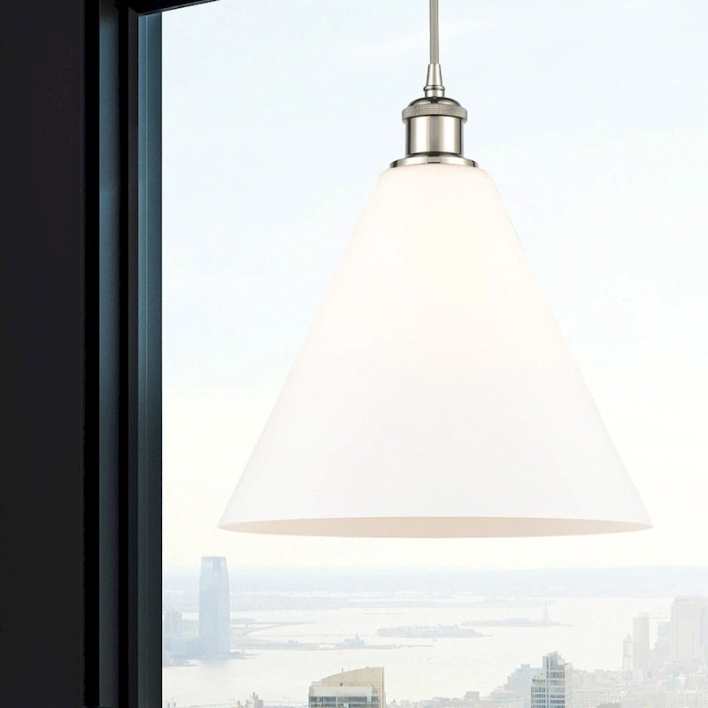 Innovations Lighting 516-1P-15-12 Berkshire Pendant Berkshire 12  Wide