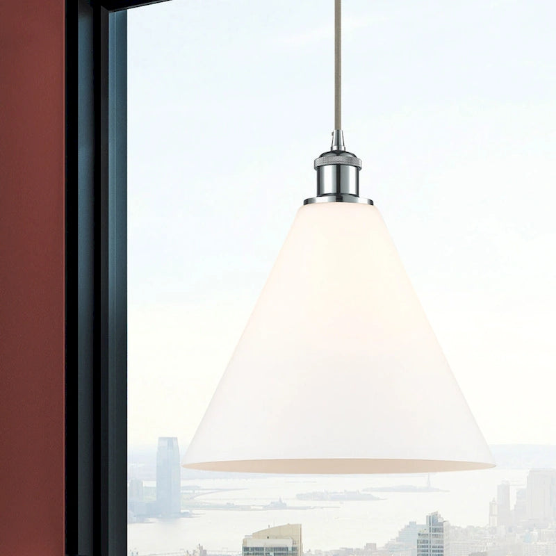 Innovations Lighting 516-1P-15-12 Berkshire Pendant Berkshire 12  Wide