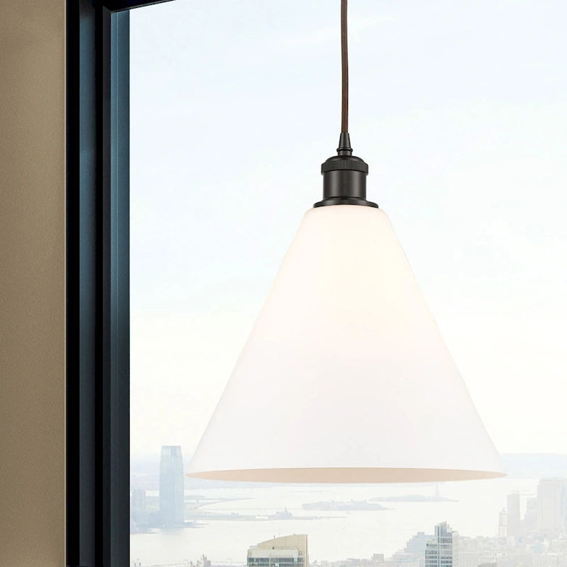 Innovations Lighting 516-1P-15-12 Berkshire Pendant Berkshire 12  Wide
