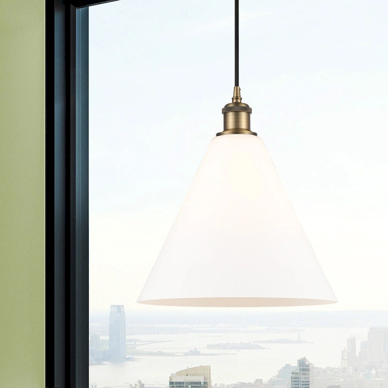 Innovations Lighting 516-1P-15-12 Berkshire Pendant Berkshire 12  Wide