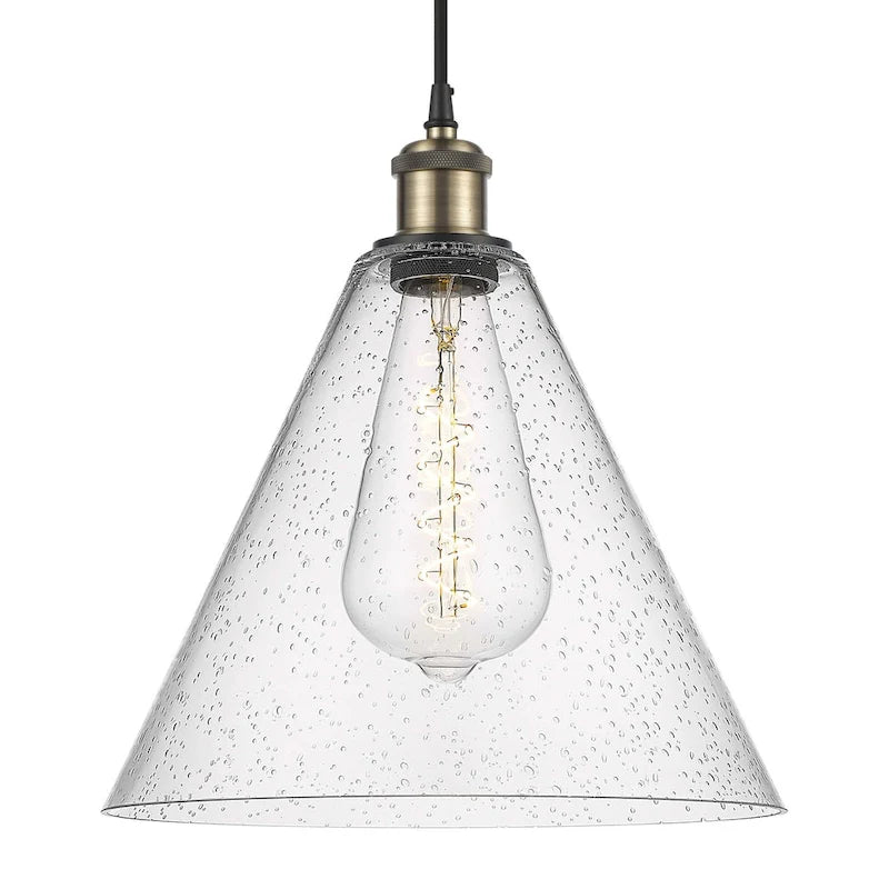 Innovations Lighting 516-1P-15-12 Berkshire Pendant Berkshire 12  Wide