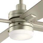 Kichler Lija 52  4 Blade LED Ceiling Fan with Remote Control