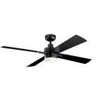 Kichler Lija 52  4 Blade LED Ceiling Fan with Remote Control