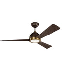 Kichler Incus 56  3 Blade Indoor Ceiling Fan with Blades, LED Light