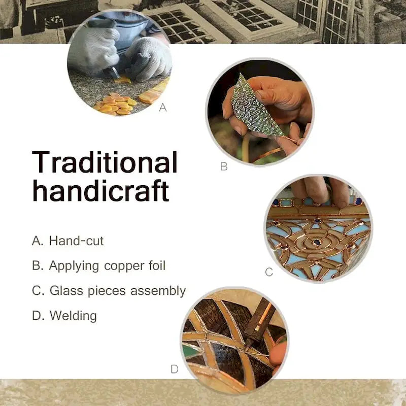 Tiffany pendant light Stained Glass pendant lamp