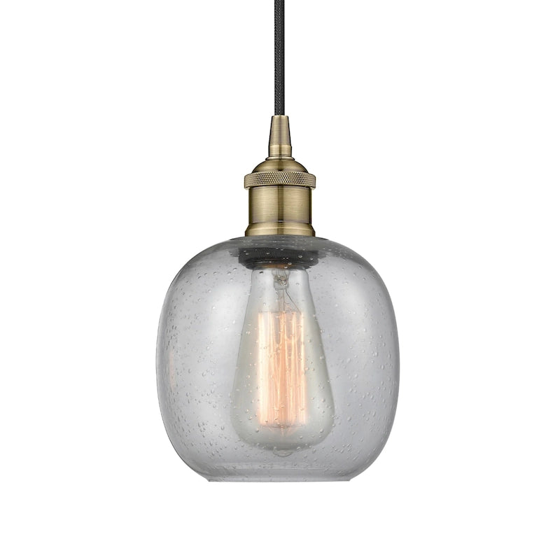 Innovations Lighting 616-1P-10-6 Belfast Pendant Belfast 6  Wide Mini