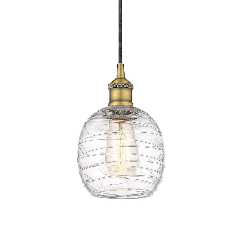 Innovations Lighting 616-1P-10-6 Belfast Pendant Belfast 6  Wide Mini