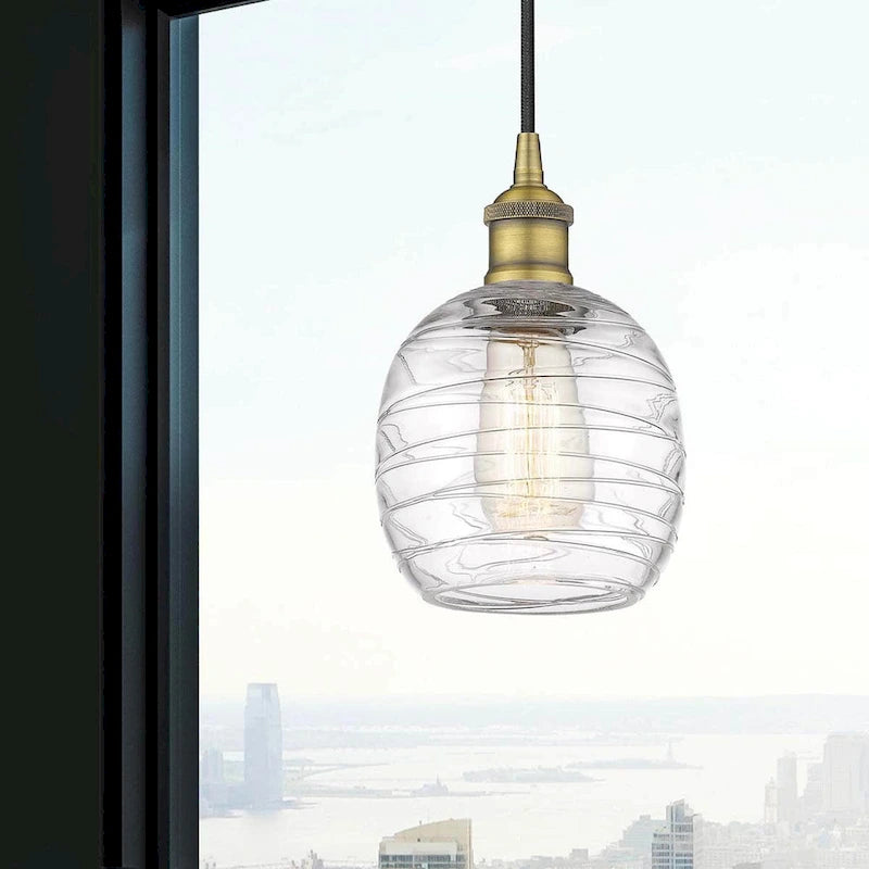 Innovations Lighting 616-1P-10-6 Belfast Pendant Belfast 6  Wide Mini