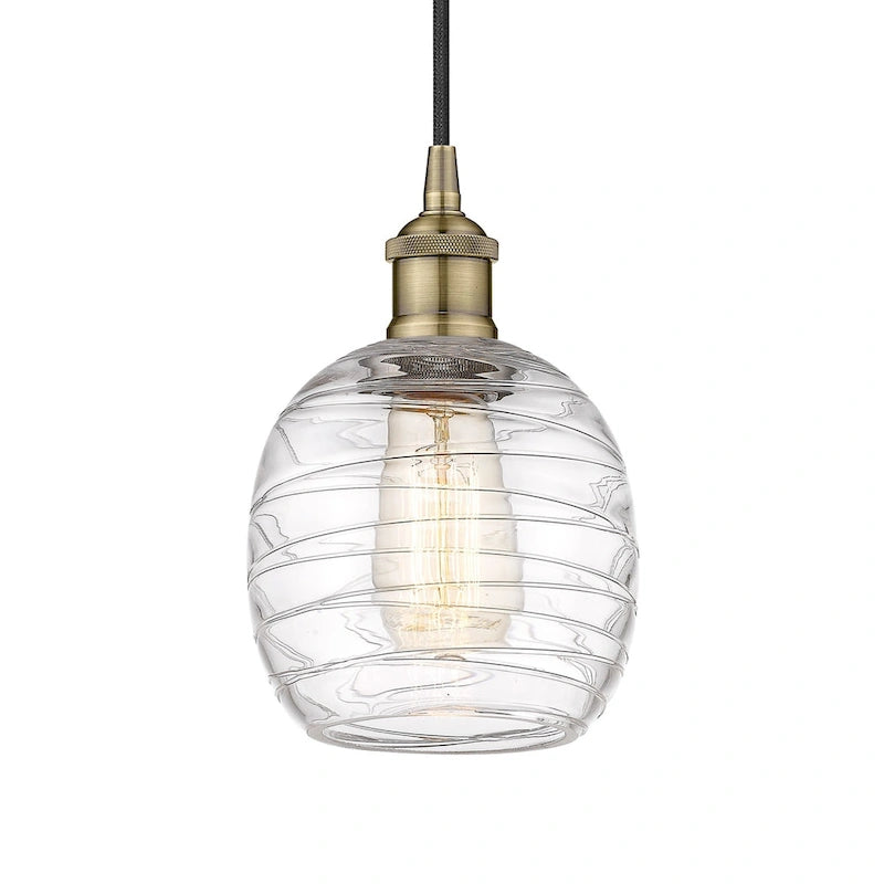 Innovations Lighting 616-1P-10-6 Belfast Pendant Belfast 6  Wide Mini