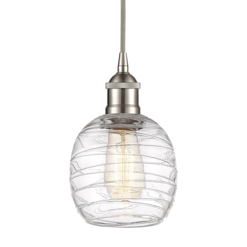 Innovations Lighting 616-1P-10-6 Belfast Pendant Belfast 6  Wide Mini