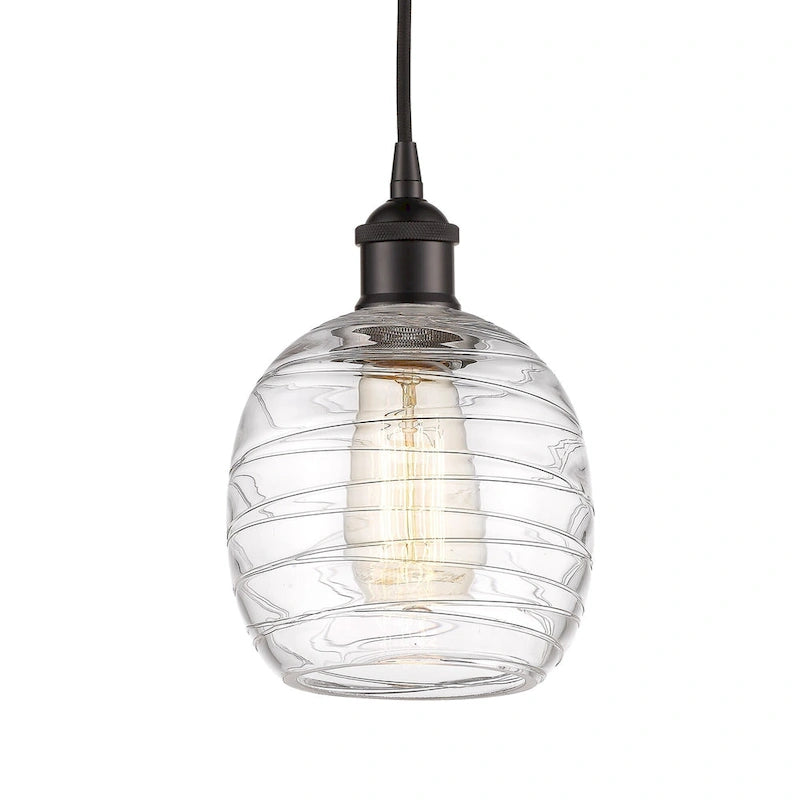 Innovations Lighting 616-1P-10-6 Belfast Pendant Belfast 6  Wide Mini