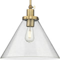 Progress Lighting P500384 Hinton 16  Wide Pendant with Shade