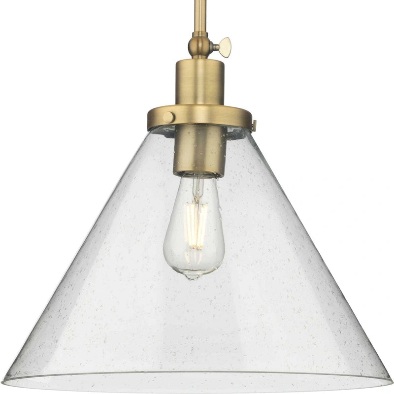 Progress Lighting P500384 Hinton 16  Wide Pendant with Shade