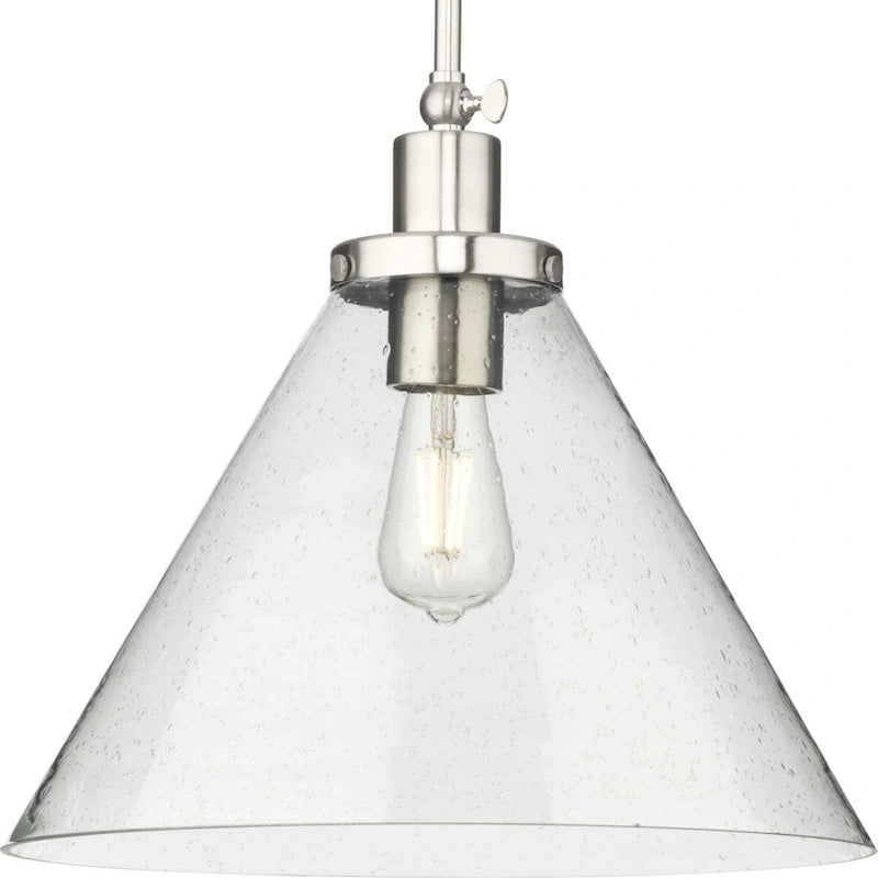 Progress Lighting P500384 Hinton 16  Wide Pendant with Shade
