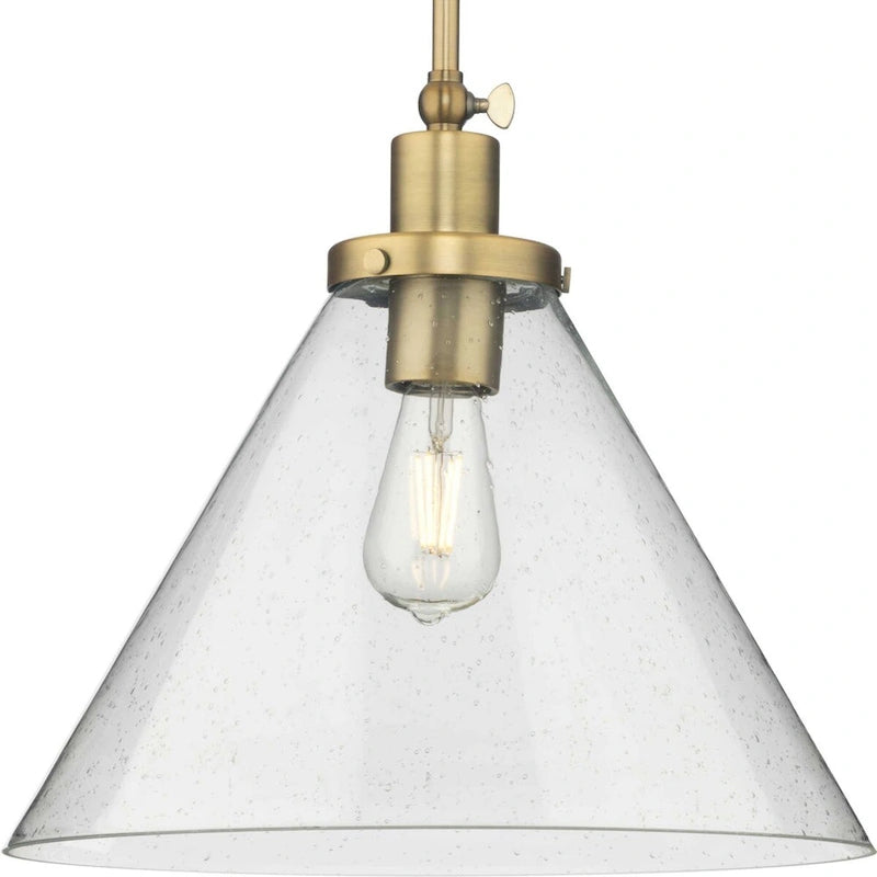 Progress Lighting P500384 Hinton 16  Wide Pendant with Shade