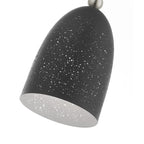 Livex Lighting 1 Light Scandinavian Gray Mini Pendant, 49107-76 - 5.5  Dia x 12  - 80  Adj. H