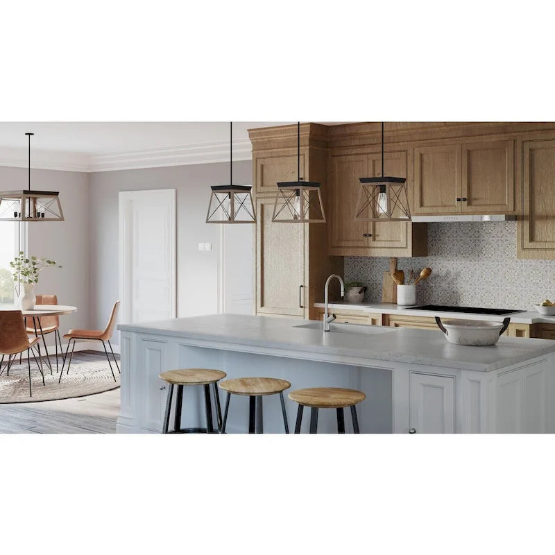 Briarwood Collection One-Light Mini-Pendant - 12.500  x 12.370  x 12.500