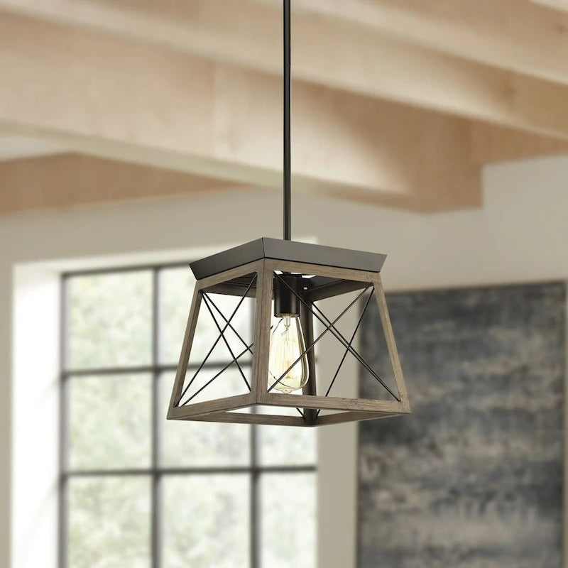 Briarwood Collection One-Light Mini-Pendant - 12.500  x 12.370  x 12.500