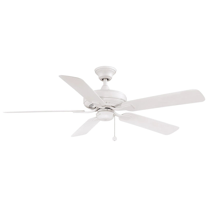 Edgewood 52 inch Indoor/Outdoor Ceiling Fan with Matte White Blades - Matte White