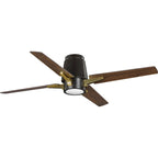 Lindale Collection 52  Four-Blade Architectural Bronze Ceiling Fan - 11.610  x 26.450  x 10.620