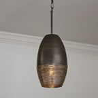 Sana 1-light Grey Iron Pendant