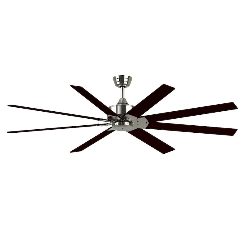 Levon Custom Indoor Ceiling Fan DC Motor - Brushed Nickel