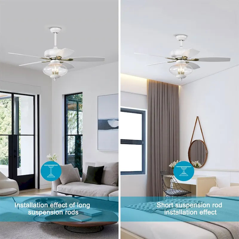 Modern Ceiling Fans with Remote Control