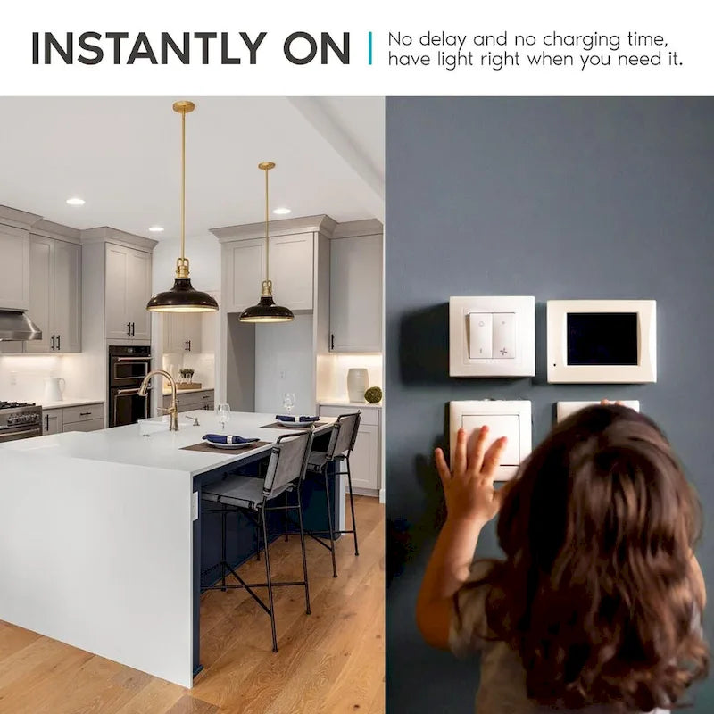 Luxrite A19 LED Light Bulb 60W Equivalent 3500K 800 Lumens Dimmable 9W Enclosed Fixture Rated E26 Base 16 Pack