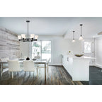 Russel 10 Inch Mini Pendant Matte Black with Satin White Glass - Matte Black