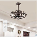 Industrial Ceiling Fan Light Kit for Living Room Bedroom Kitchen