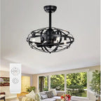 Industrial Ceiling Fan Light Kit for Living Room Bedroom Kitchen