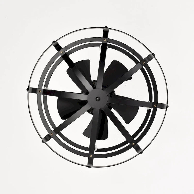 Industrial Ceiling Fan Light Kit for Living Room Bedroom Kitchen