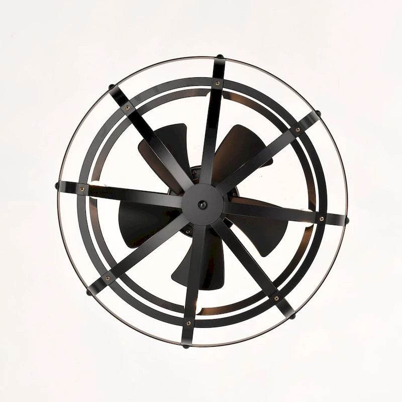 Industrial Ceiling Fan Light Kit for Living Room Bedroom Kitchen
