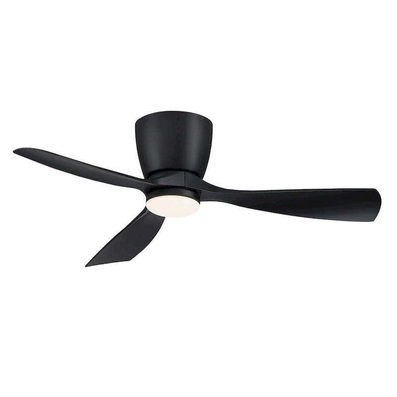 Klinch 44 inch Indoor/Outdoor Ceiling Fan with LED Light Kit - Black