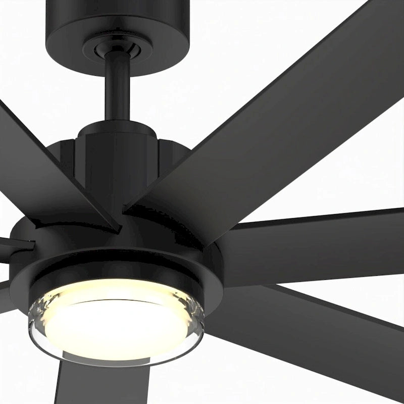 Pendry 56 inch Indoor/Outdoor Ceiling Fan - Black