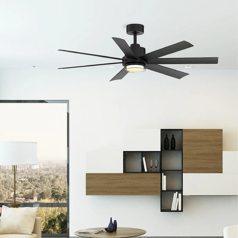 Pendry 56 inch Indoor/Outdoor Ceiling Fan - Black