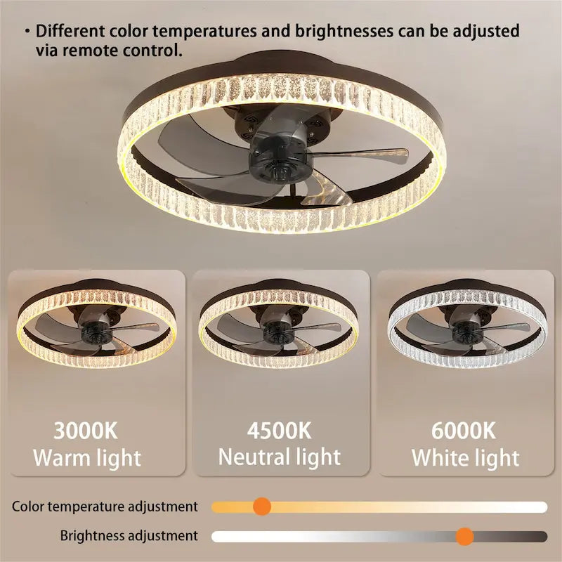 Ceiling Fans with Ring LED
